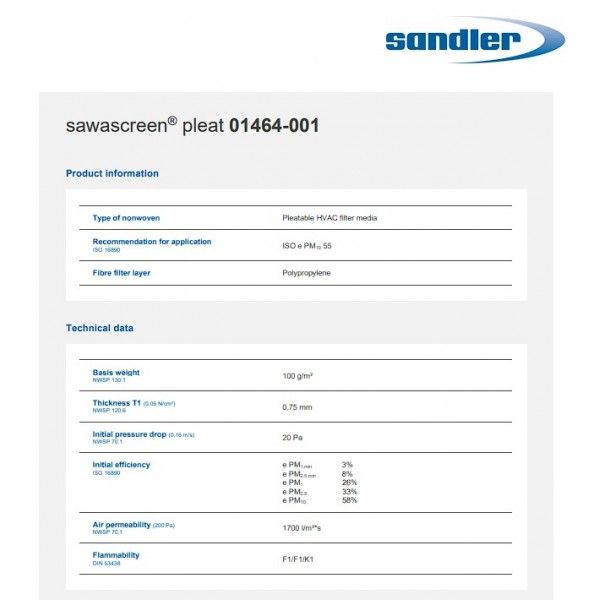 Domekt R 500/700/900 V/H M5+M5 Filter set (Efficient) CleanFilter - 2