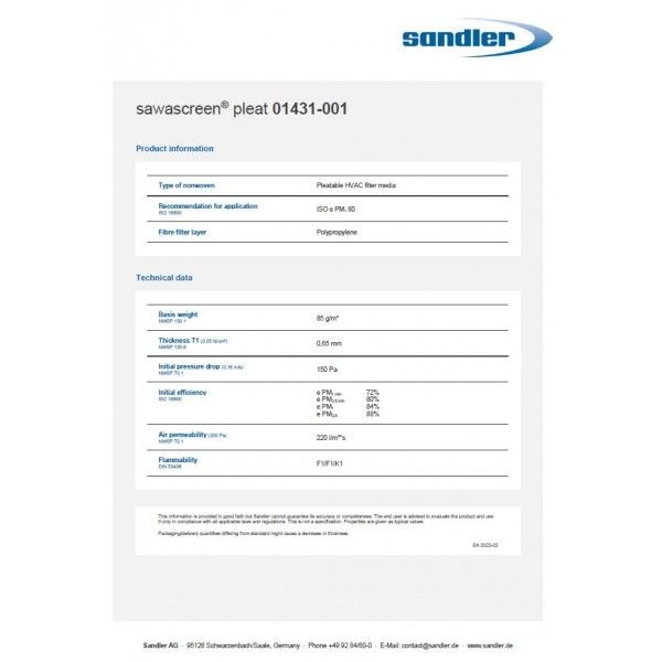 Domekt R 250 F / R 400 F F7+M5 (до 2021-03) Комплект фильтров (Эффективный) CleanFilter - 2