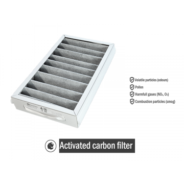 FLEXIT Nordic S2/S3 1xF7/AC Aktyvintos anglies filtras (kvapų)