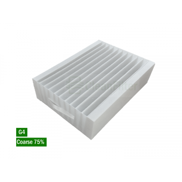 PAUL/Zehnder ISO-BOX DN160 1xG4 filtras (90 mm)