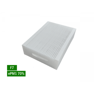 PAUL/Zehnder ISO-BOX DN160 1xF7 filtras (90 mm)